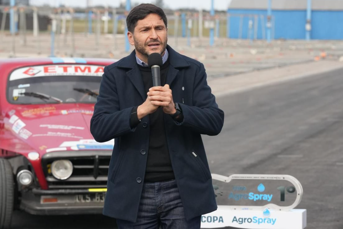 El rugido del TC vuelve a Rafaela: Pullaro inauguró las obras que reviven el «Templo de la Velocidad»