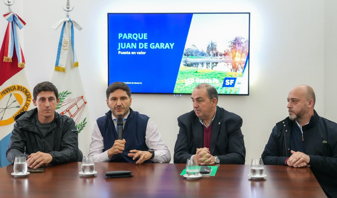 Con fondos provinciales, transformarán el Parque Garay y el acceso oeste por Iturraspe