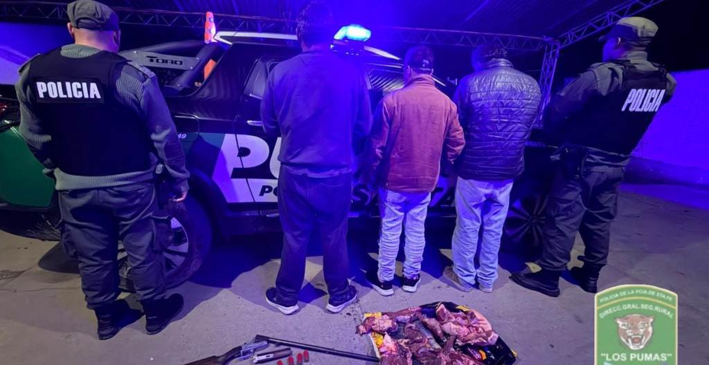 “Los Pumas” de Reconquista esclarecieron un abigeato y detuvieron a tres delincuentes rurales.