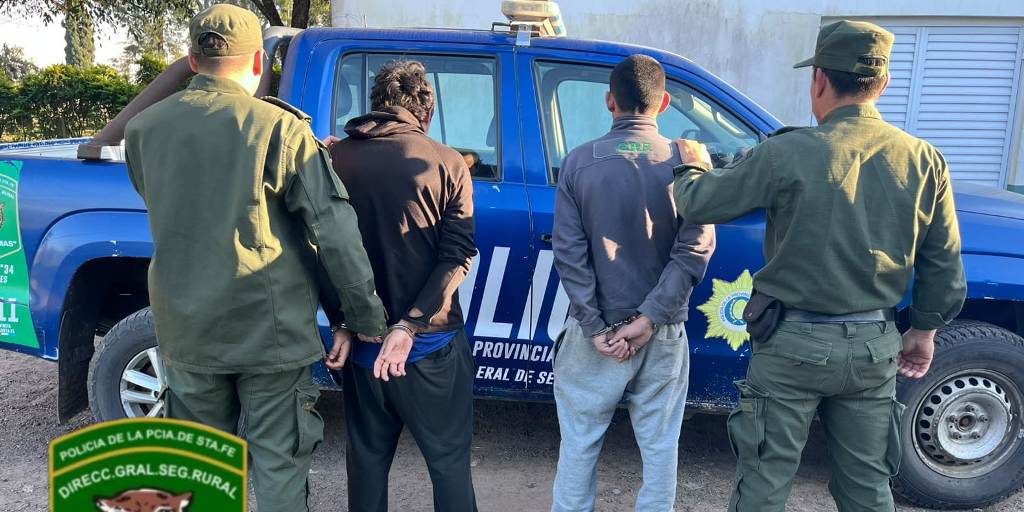 “Los Pumas” de Villa Ocampo esclarecieron un robo y detuvieron a dos delincuentes rurales.