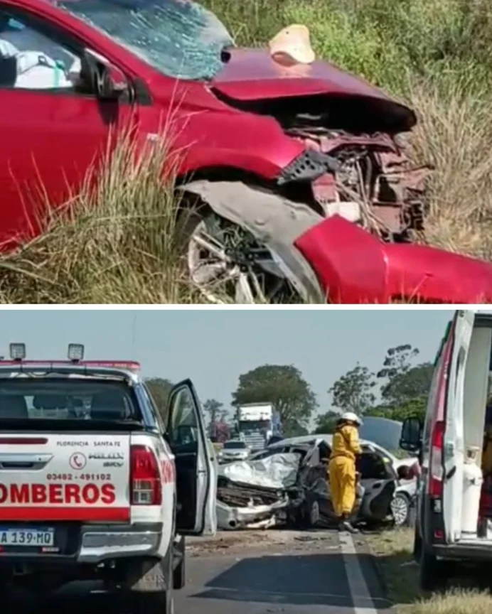 Fatal accidente entre dos automóviles sobre la Ruta Nacional 11, en jurisdicción de Florencia, falleció un joven de 23 años de edad de dicha localidad