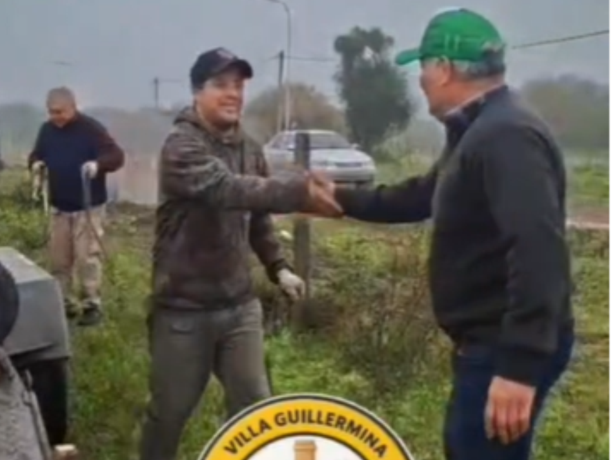 El pueblo de Villa Guillermina se enorgullece de la gestión que continuamente construye obras para mejorar la calidad de vida de sus habitantes.