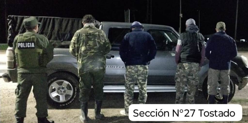 Brillante procedimiento de “Los Pumas” de Tostado, Villa Minetti y Huanqueros, esclarecieron dos hechos delictivos y detuvieron a varios delincuentes rurales.