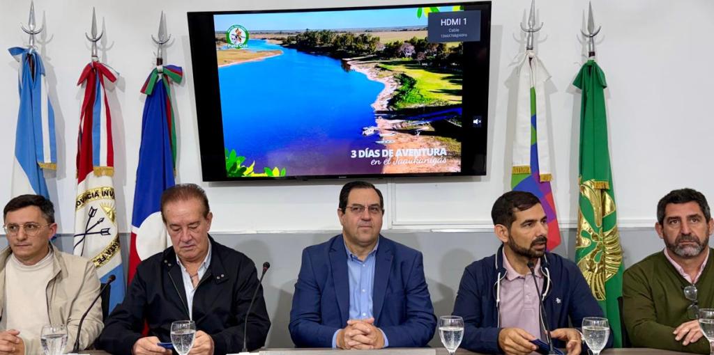 El primer encuentro de “Rodanteros del Jaaukanigás”, se presentó en la municipalidad de Reconquista.