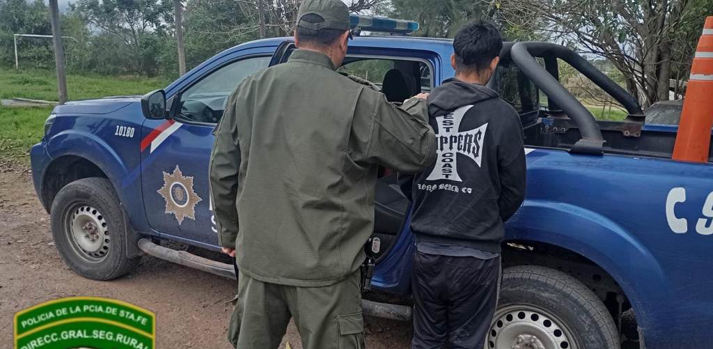 “Los Pumas” de Villa Ocampo esclarecieron un Abigeato de ganado Menor y Robo, detuvieron al delincuente rural.