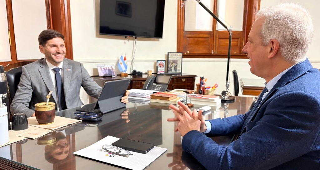 El desarrollo del norte, “más producción, más empleo y más oportunidades”, eje de la reunión entre Scarpin y Pullaro.