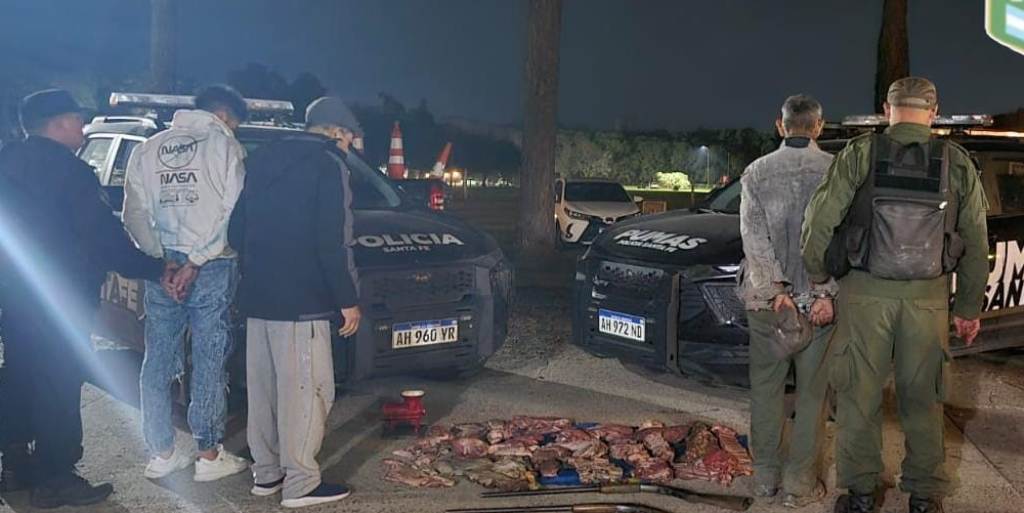 “Los Pumas” de Reconquista, esclarecieron un abigeato y detuvieron a tres delincuentes rurales.
