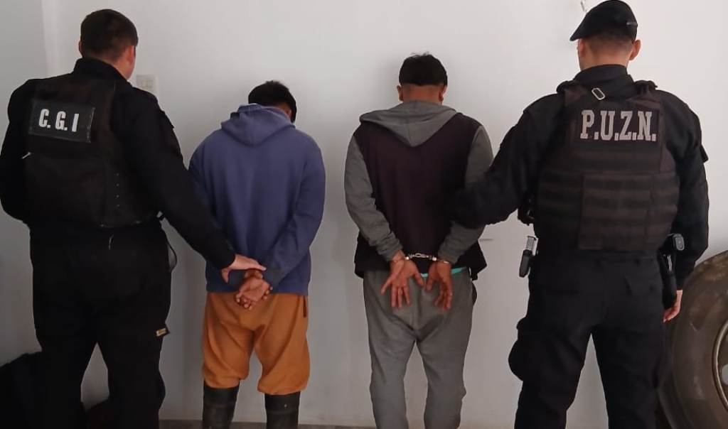 La policía de Tacuerendí con colaboración de sus pares, detuvo a los dos delincuentes que agredieron a balazos a una familia.