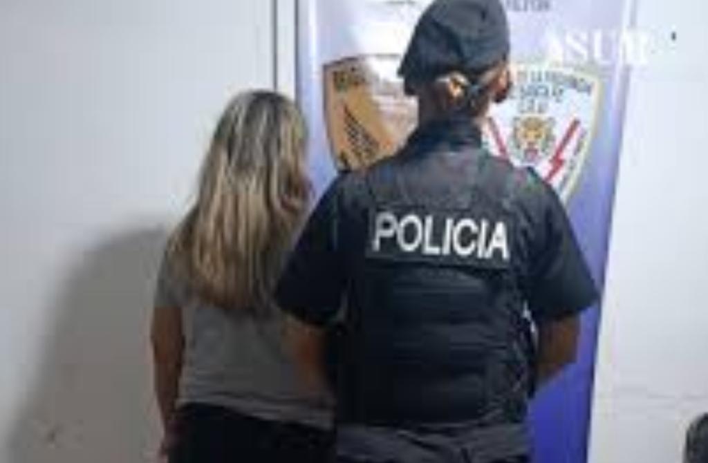El comando Radioeléctrico de Villa Ocampo detuvo a una mujer, que agredió con un cuchillo a su hermana.