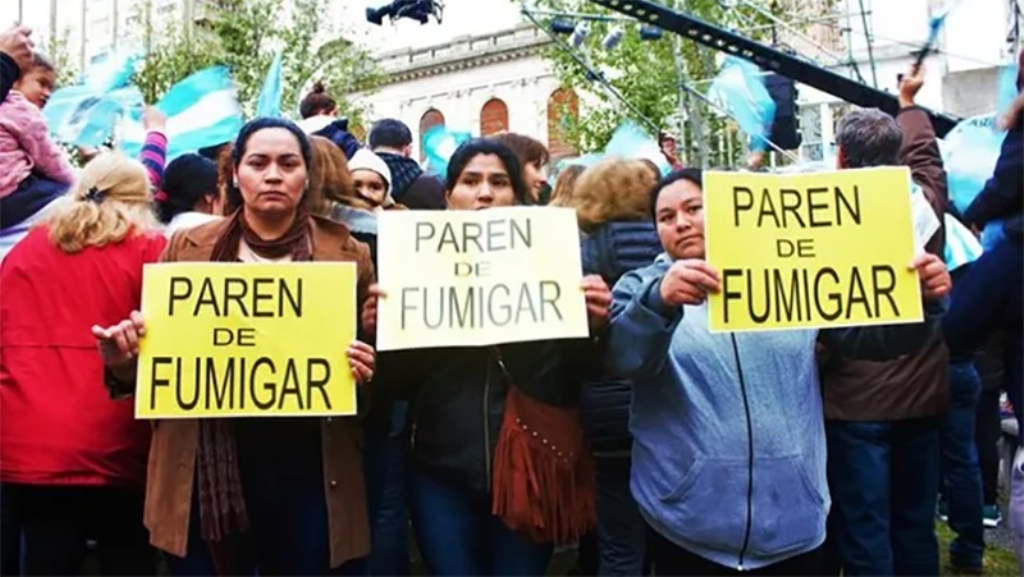 “La democracia del veneno, el permanente efecto de las fumigaciones sin controles”, Juicio en Pergamino.