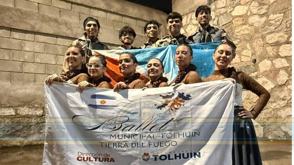 EL MUNICIPIO DE TOLHUIN FELICITÓ AL BALLET MUNICIPAL POR SU PARTICIPACIÓN EN EL CERTAMEN NACIONAL DE MALAMBO FEMENINO