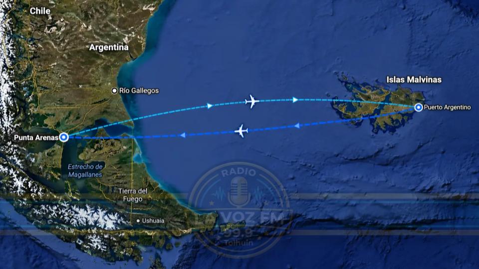 MALVINAS: LA ANAC DENUNCIÓ A THALES POR DOS VUELOS SIN AUTORIZACIÓN ENTRE CHILE Y LAS ISLAS