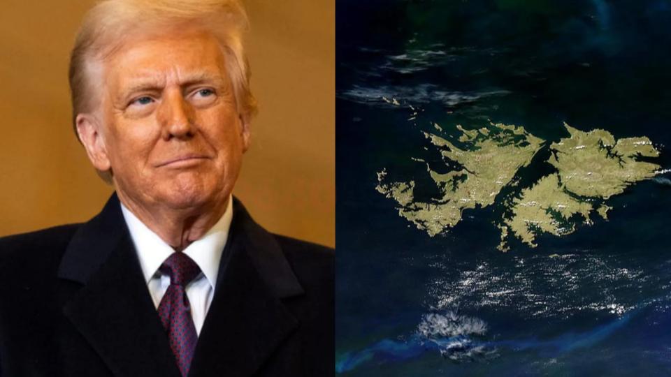 DONALD TRUMP ADVIRTIÓ QUE EE.UU. PODRÍA INTERVENIR EN LA DISPUTA ENTRE ARGENTINA Y REINO UNIDO POR MALVINAS