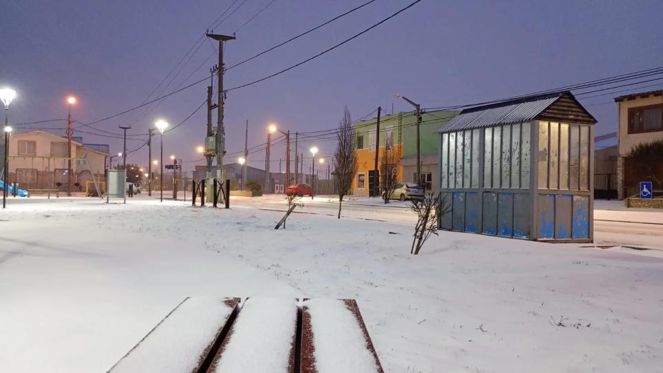 TRAS LA INTENSA NEVADA, RÍO GRANDE AMANECIÓ SIENDO LA CIUDAD MÁS FRÍA DEL PAÍS