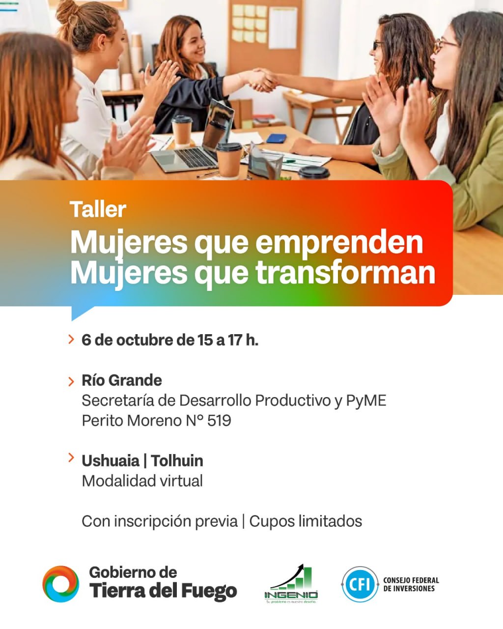 “MUJERES QUE EMPRENDEN, MUJERES QUE TRANSFORMAN”: UN TALLER DE REFLEXIÓN Y CONEXIÓN CON LOS PROYECTOS Y EMPRENDIMIENTOS