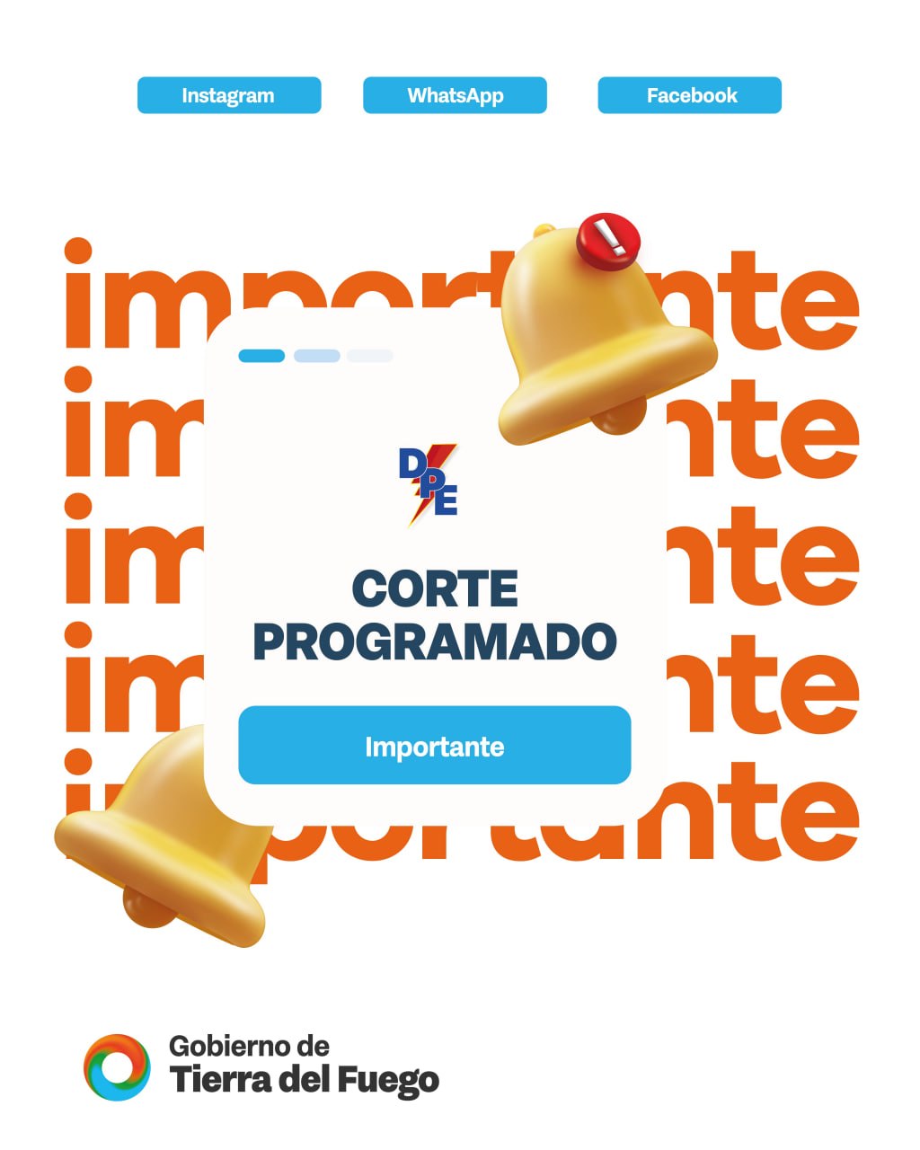 CORTE PROGRAMADO DE ENERGÍA EN USHUAIA