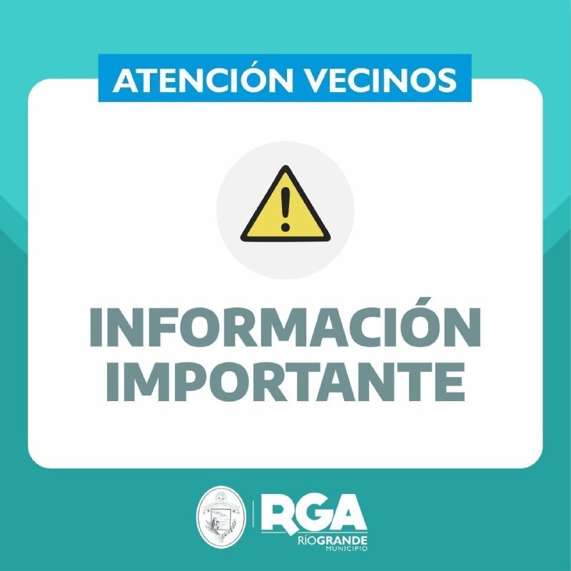 EL MUNICIPIO INFORMA QUE EL SERVICIO DE AGUA POTABLE YA SE RESTABLECE EN LA CIUDAD