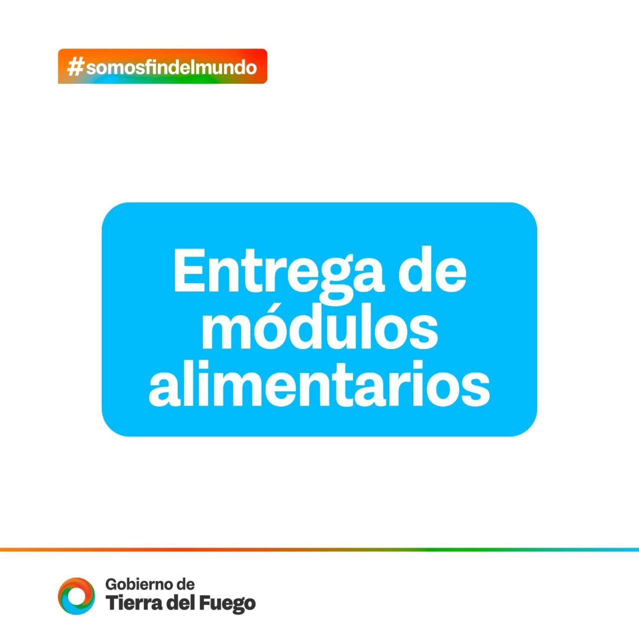 ENTREGA DE MÓDULOS ALIMENTARIOS