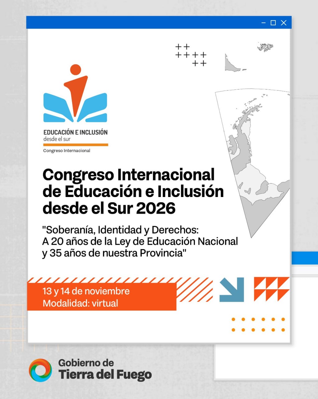 INSCRIPCIONES ABIERTAS PARA EL 9° CONGRESO INTERNACIONAL DE EDUCACIÓN E INCLUSIÓN DESDE EL SUR