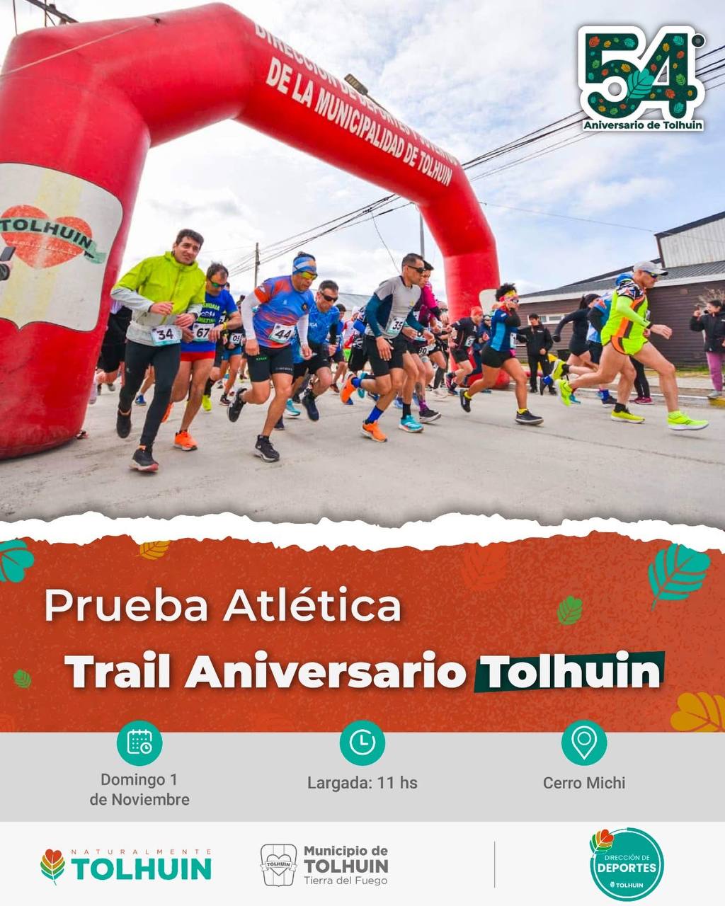 photo_5118643046311464285_y.jpg SE VIENE EL TRAIL ANIVERSARIO DE TOLHUIN CON UN RECORRIDO RENOVADO EN EL CERRO MICHI