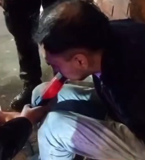 Rosario de Lerma: manejaba con 4 gramos de alcohol, chocó un poste y terminó detenido