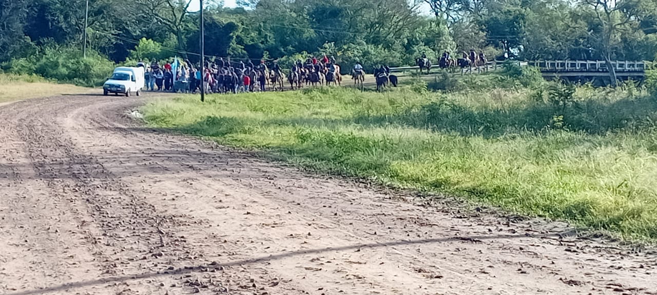 Makallé: Peregrinación gaucha en honor a San Antonio de Padua