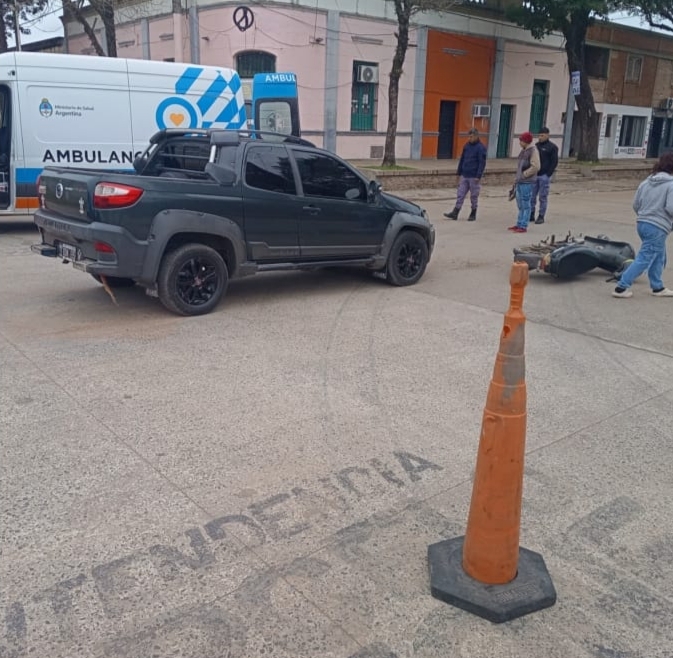 Accidente de tránsito este mediodía en Makallé
