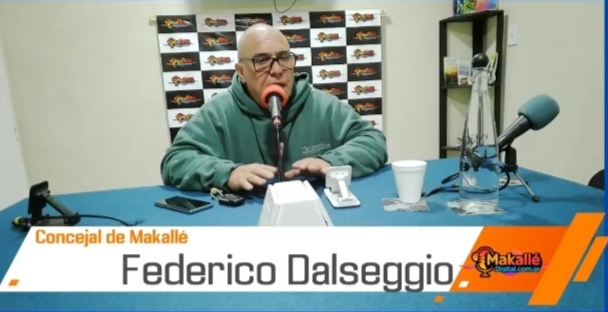 Federico Dalseggio habló en La Lupa sobre su rol como concejal, la inseguridad y las problemáticas de Makallé