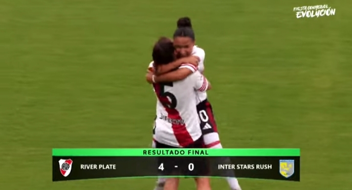 El equipo de Valentina, River Plate se consagró campeón en su categoría