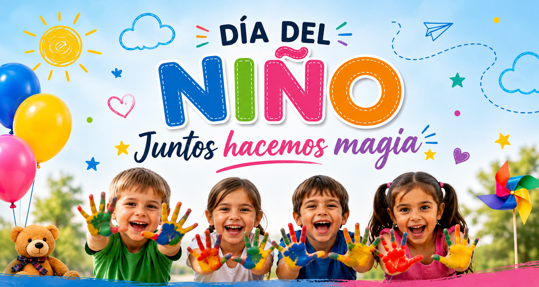 Jóvenes de Makallé impulsan una campaña solidaria para que todos los niños tengan un día especial