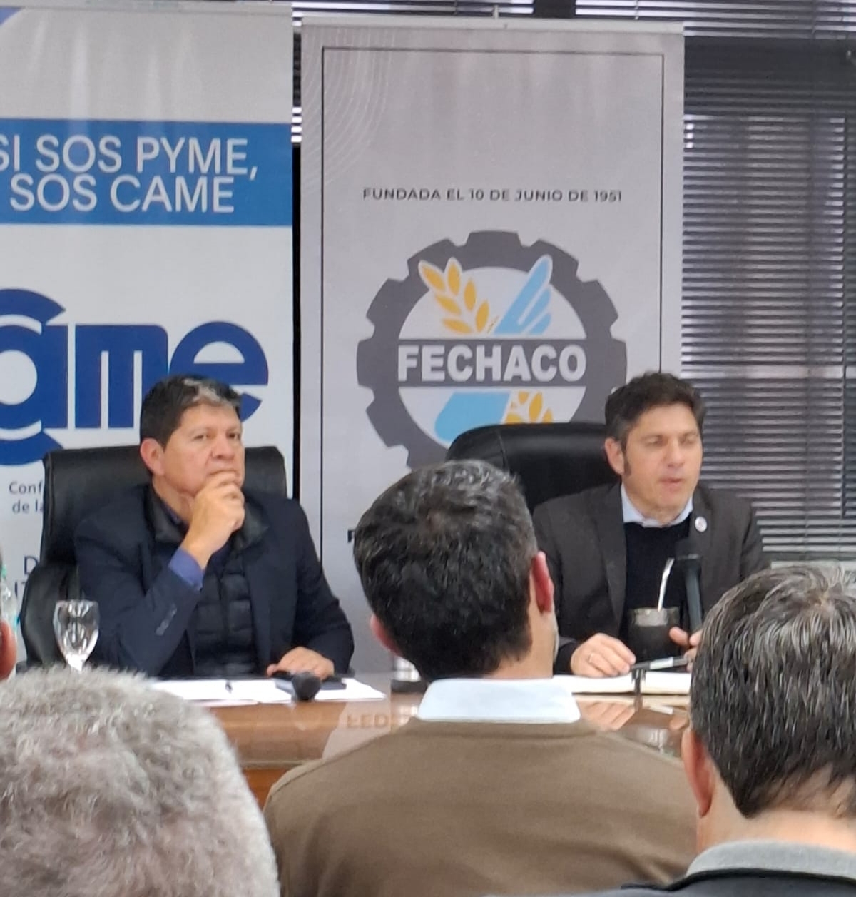 Nilson Delceggio participó de una conferencia con Axel Kicillof en Resistencia