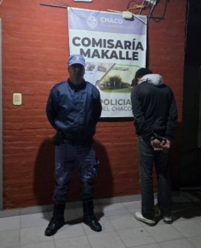 Detuvieron a un joven tras un presunto robo en una escuela de Makallé