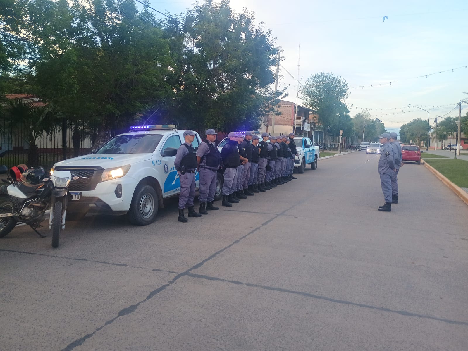 Operativo policial de prevención y control vehicular en la zona urbana de Makallé