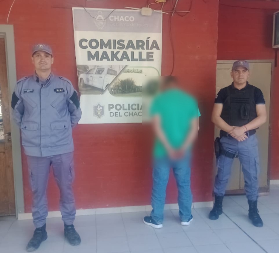 Makallé: una denuncia por violencia de género terminó con un detenido y el secuestro de un arma