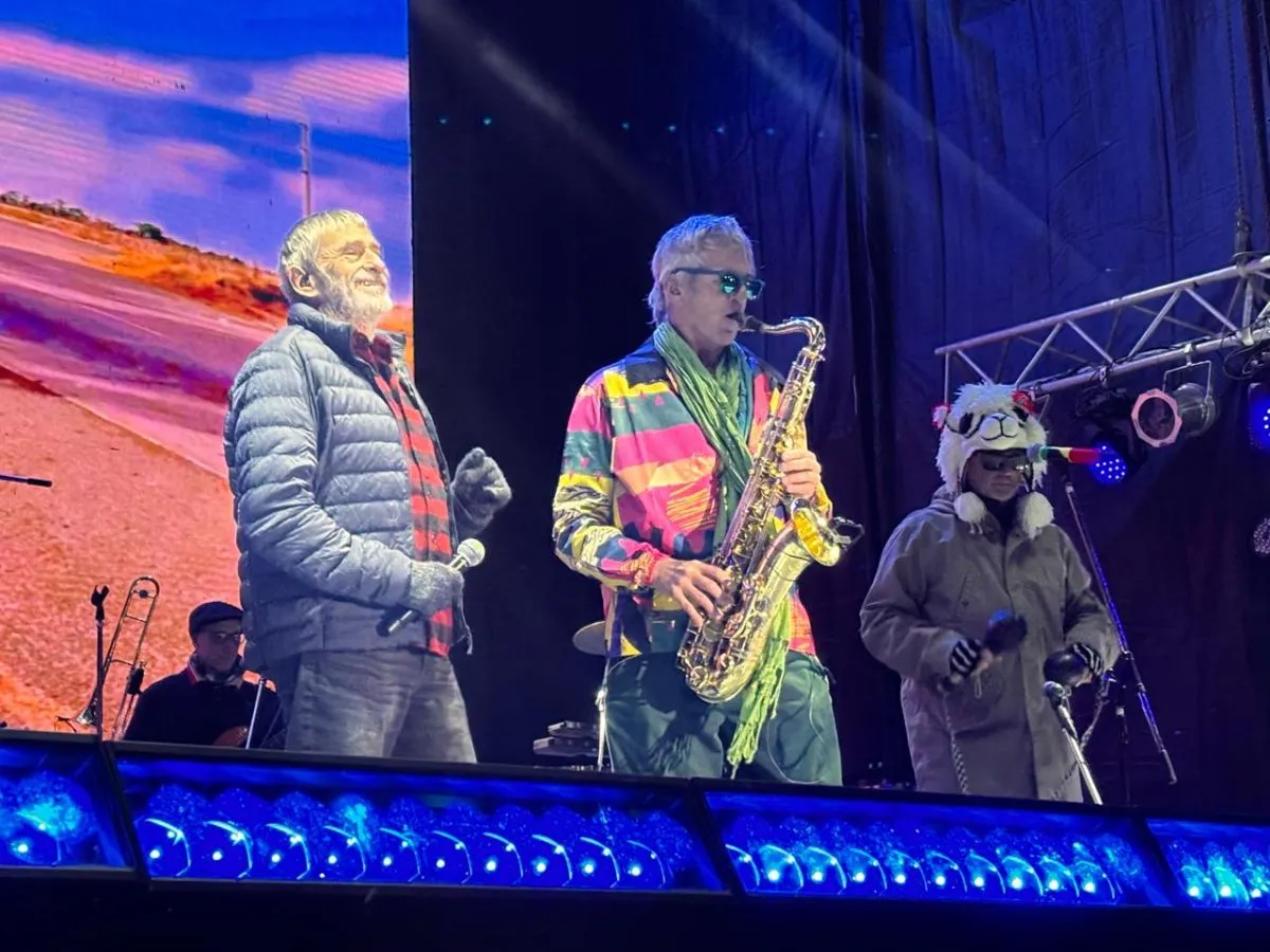 Los Auténticos Decadentes fueron el cierre ideal para la 55º Fiesta Nacional de la Nieve