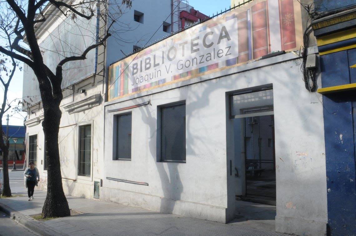La biblioteca Joaquín V. González, de La Boca, reabre el próximo sábado