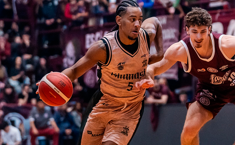 Gimnasia impuso su autoridad de campeón ante Lanús en el inicio de la LNB