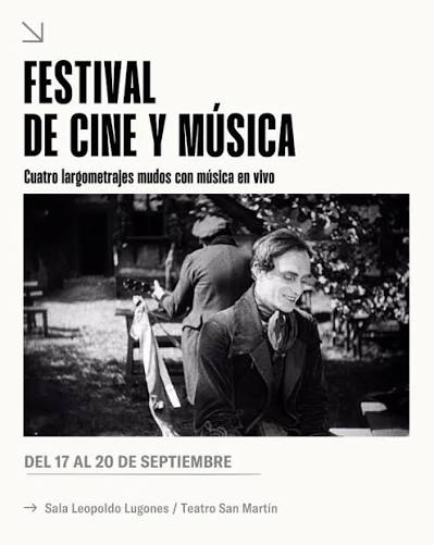 Cuatro clásicos del cine mudo con música en vivo en la Lugones del San Martín