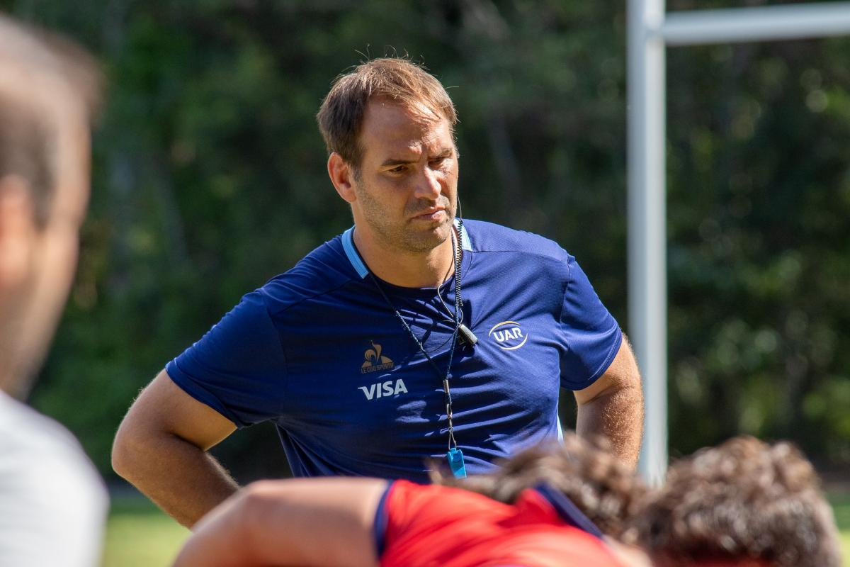 Álvaro Galindo y el presente de Argentina XV para ARC. Amistoso con USA