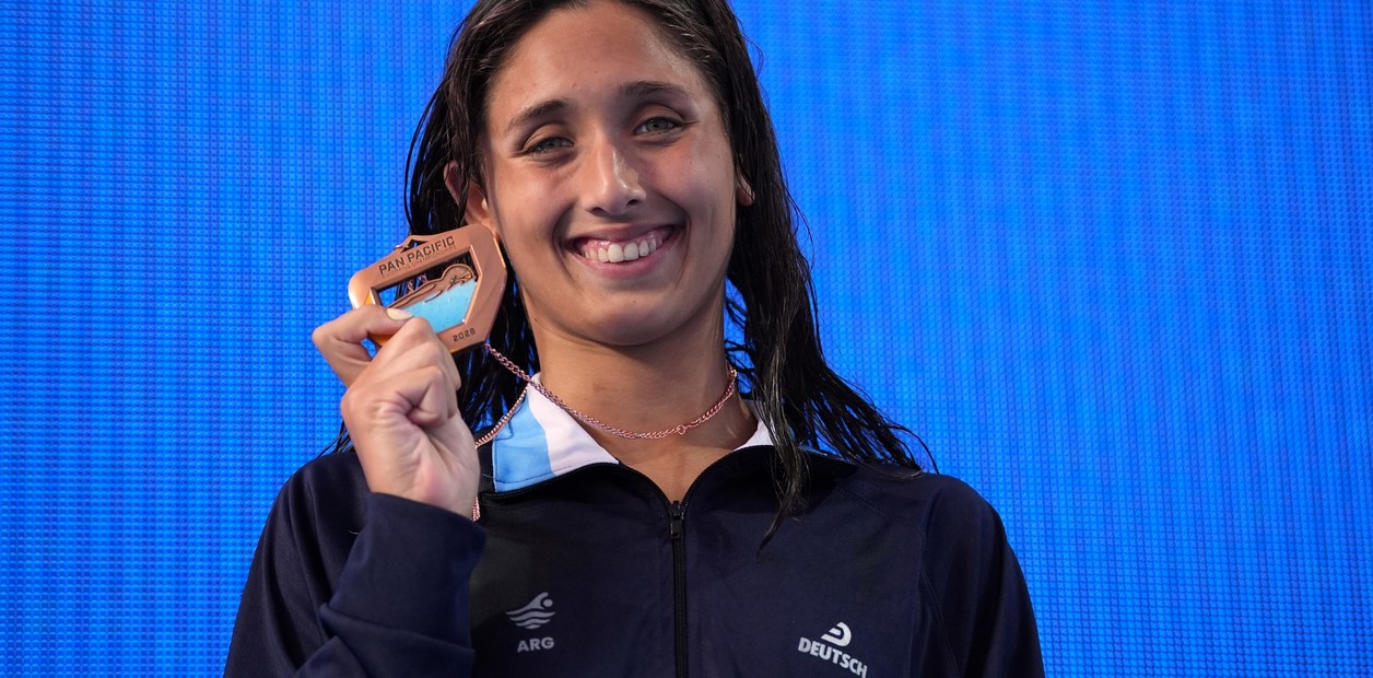 Agostina Hein se midió con las mejores y fue Bronce en el Pan Pacific