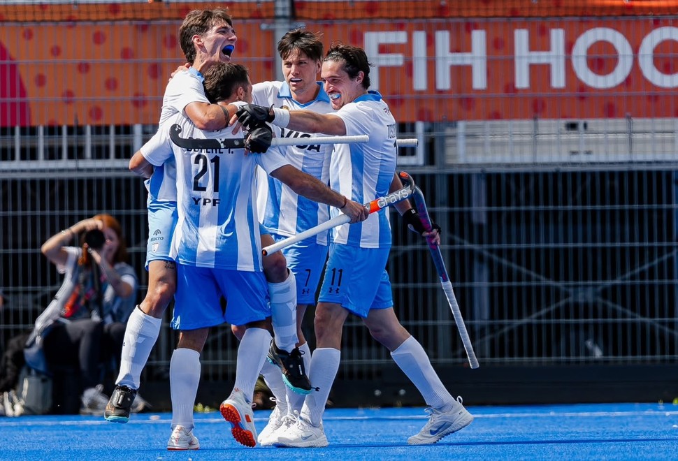 Mundial: Los Leones golearon a Nueva Zelanda y clasificaron a la segunda ronda