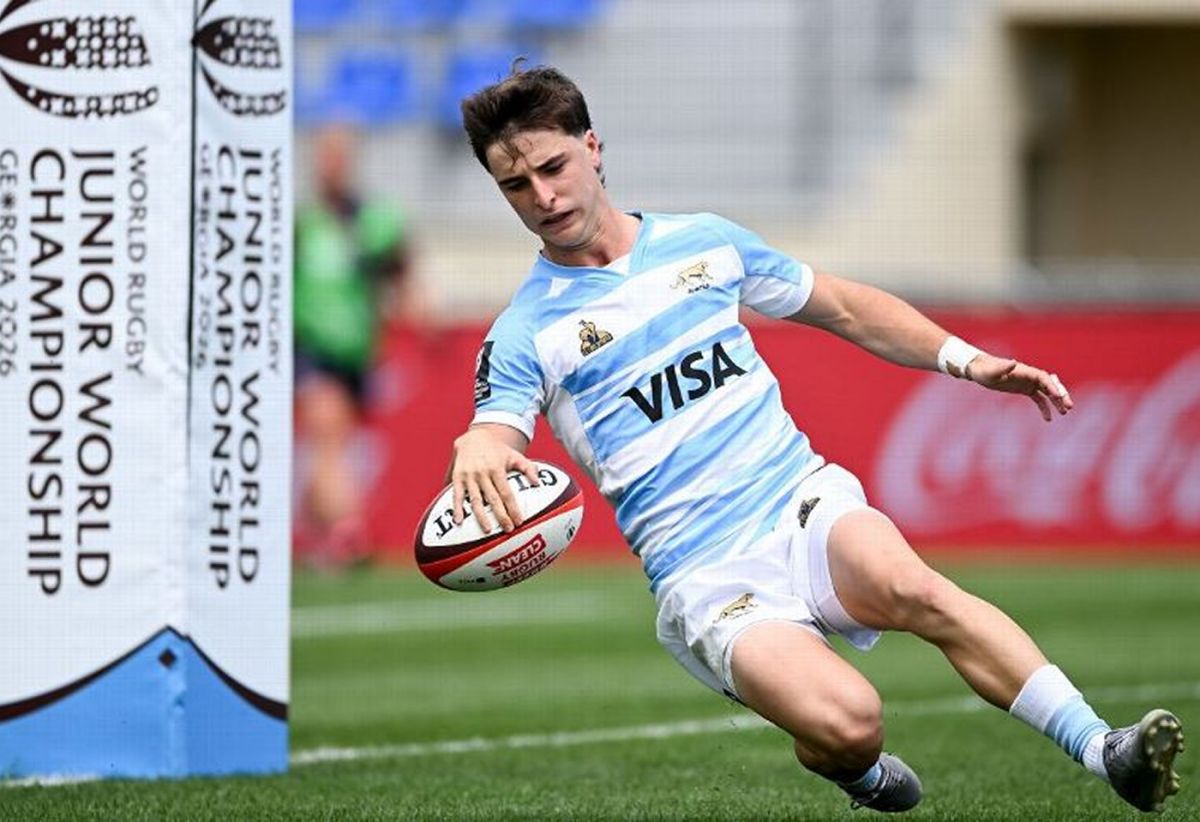 Fuerte elogio de World Rugby para Simón Pfister tras su gran Mundial M20