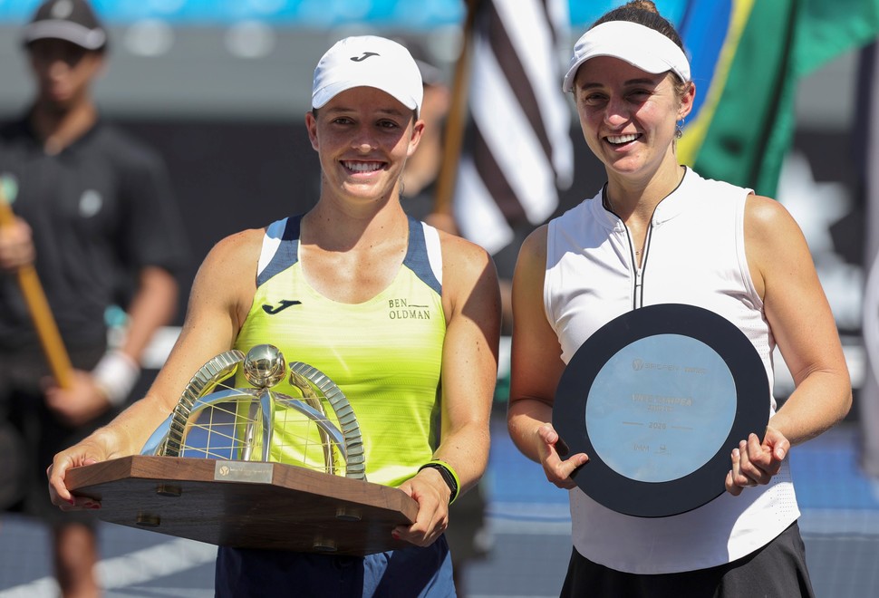 Podoroska tras caer en la final de San Pablo. «Jugar es un premio», celebró