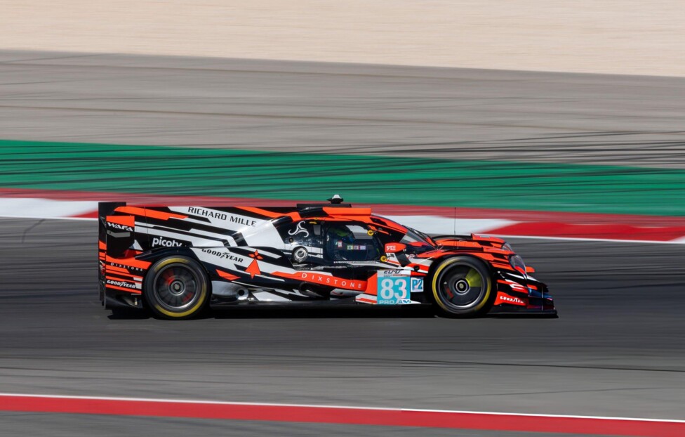 Nicolás Varrone giró con un Oreca 07 del AF Corse en Portimao