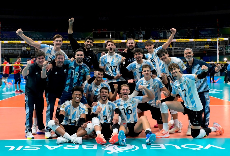 Voley: Argentina le ganó a Chile y quedó a un paso del Mundial Canadá/USA 2027