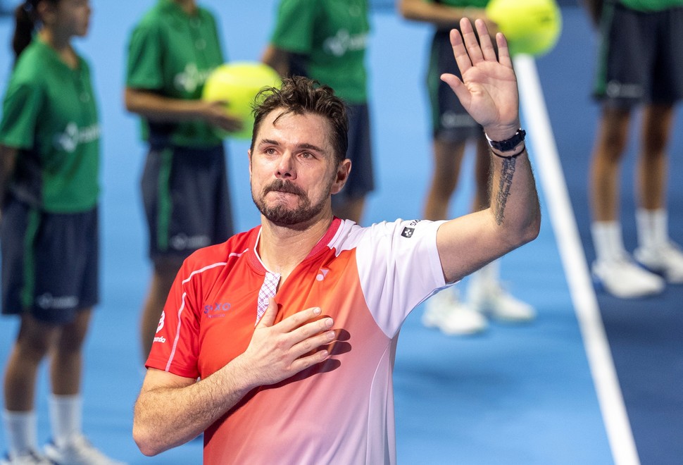 Stan Wawrinka se retiró del tenis profesional en Basilea Stan Wawrinka se retiró del tenis profesional en Basilea