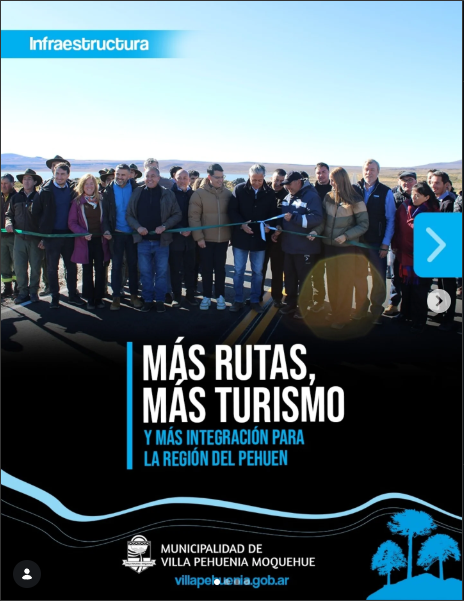 Repavimentaron la RP46 y fortalecen la conectividad turística de la Región del Pehuén