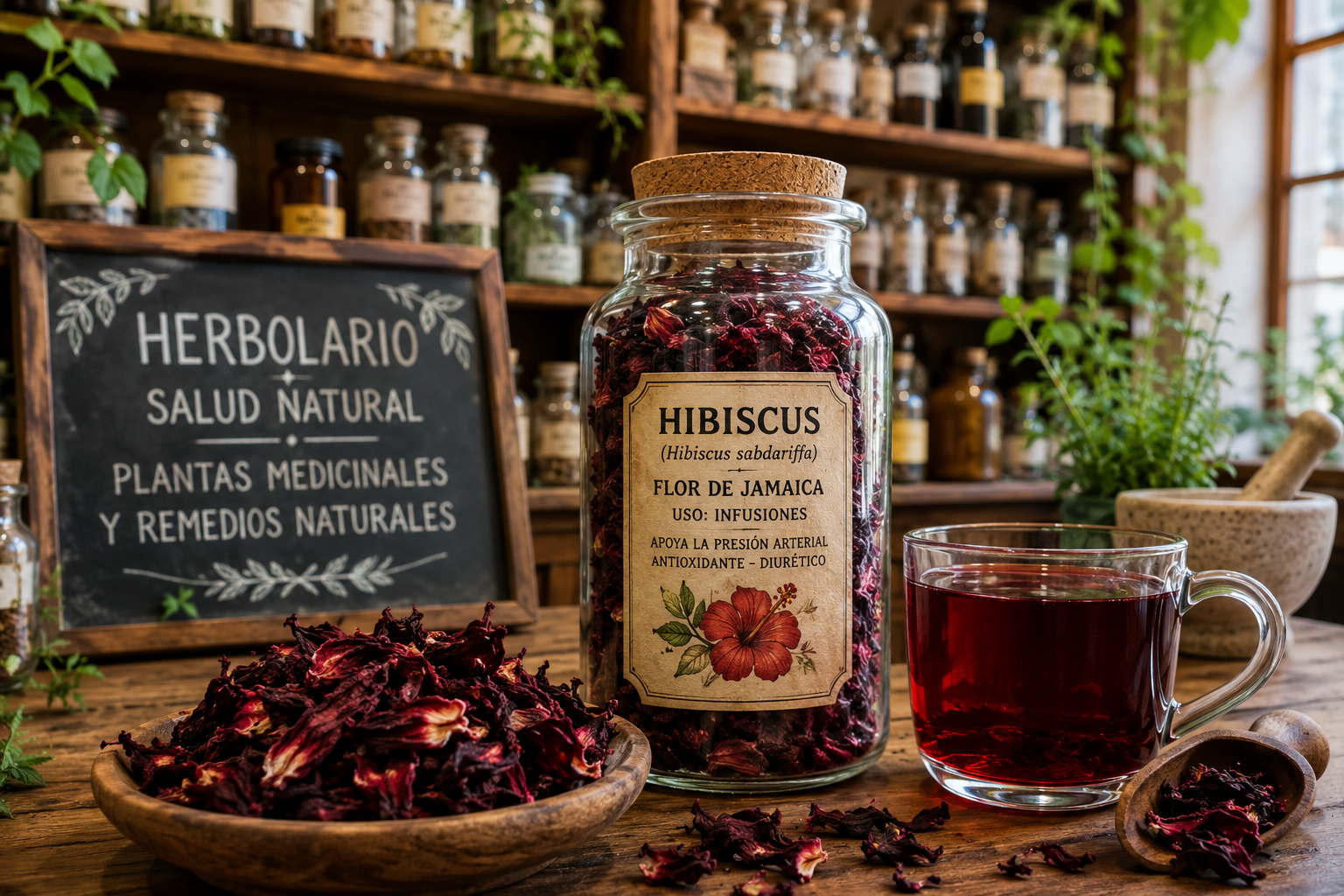 Hibiscus: propiedades, beneficios y contraindicaciones de una de las plantas medicinales más valoradas