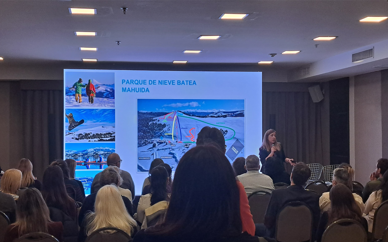 Batea Mahuida y la magia de la nieve neuquina brillaron en un importante workshop nacional