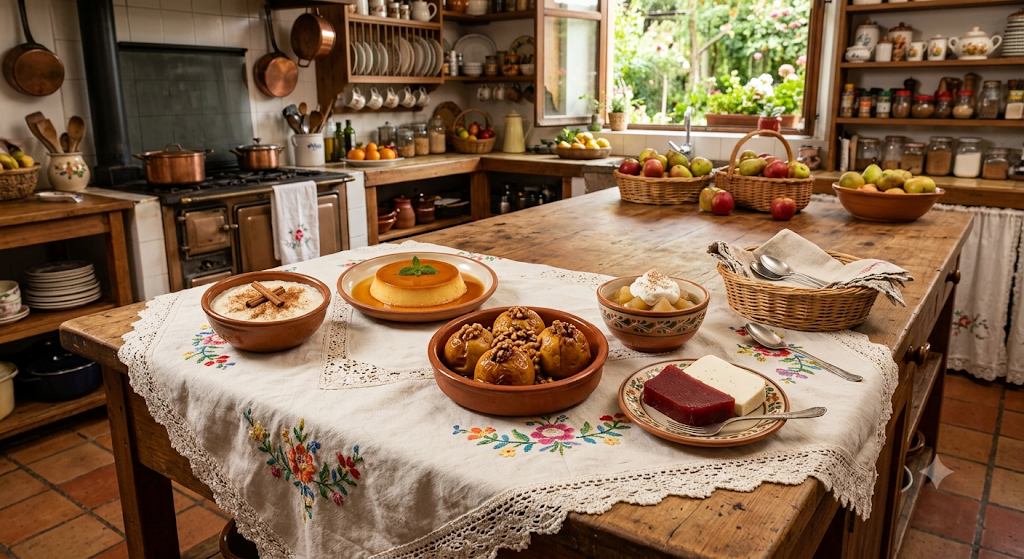 Sabores que perduran: postres caseros con el encanto de la cocina de antes